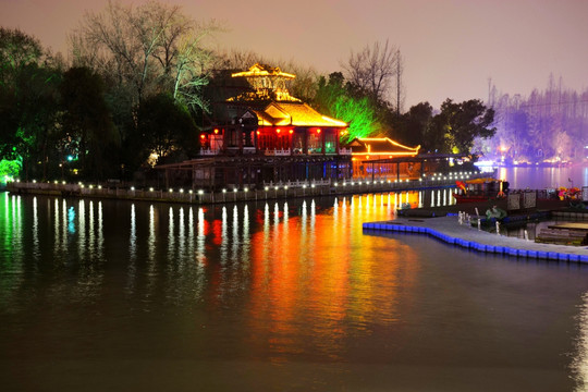 南京秦淮河夜景