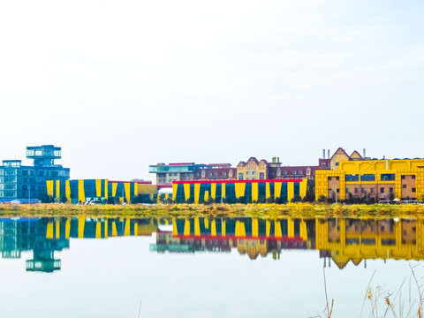 湖景