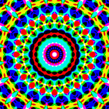 幾何花型