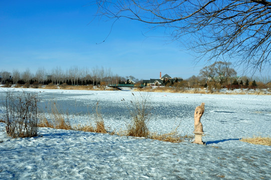 冰雪自然美景