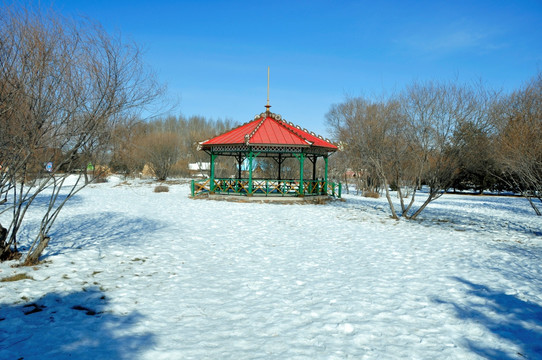 冰雪季节风光