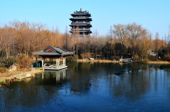 大明湖景区超然楼