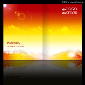 紅色創(chuàng)意畫(huà)冊(cè) 大氣畫(huà)冊(cè)