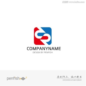 字母CR組合logo