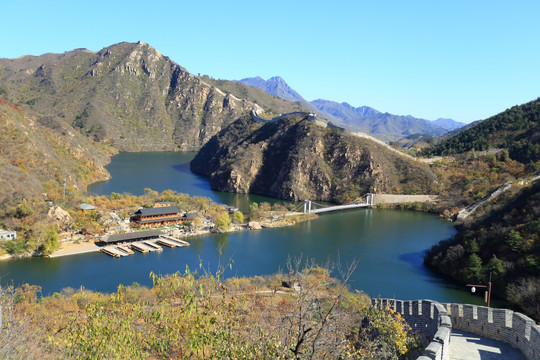 黄花水长城 全景