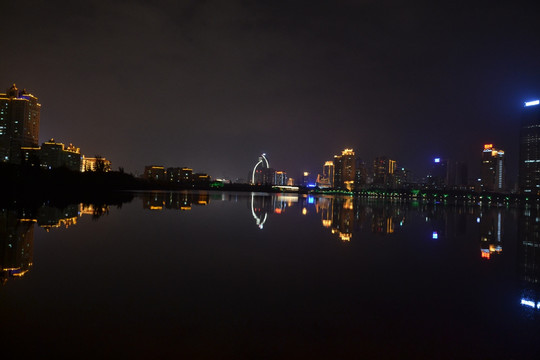 厦门海滨公园 夜景