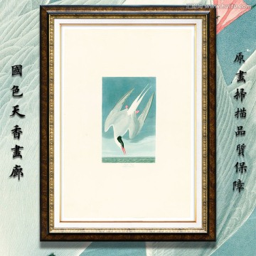 海岛水彩画 画廊高清品质