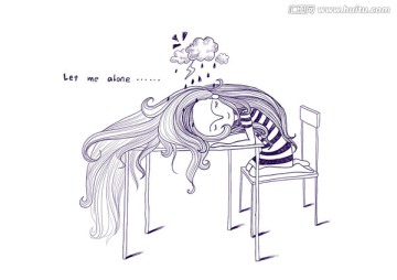 唯美插畫