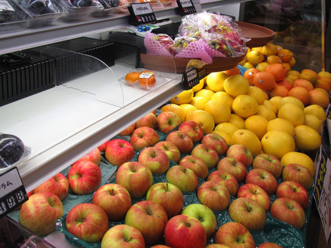 超市 水果货架