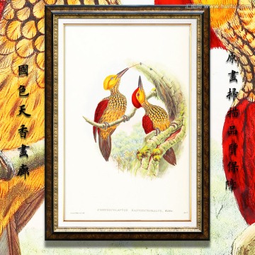 花開富貴 花鳥油畫