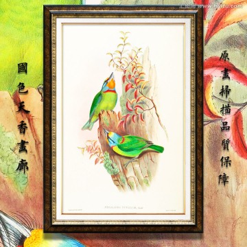 花鳥風景油畫 高清品質(zhì)