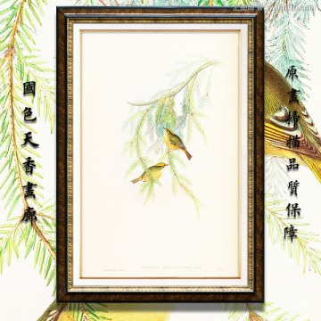 美克美家花鸟油画 画廊品质