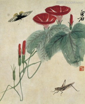 齊白石 牽?；ǜ咔鍒D