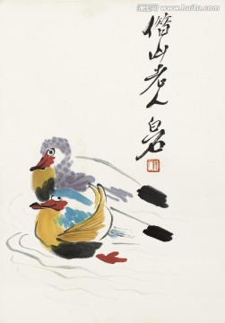 齊白石繪畫作品高清圖