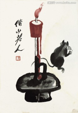 齊白石繪畫作品高清圖