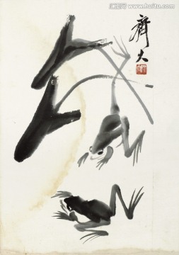 齊白石繪畫作品高清圖