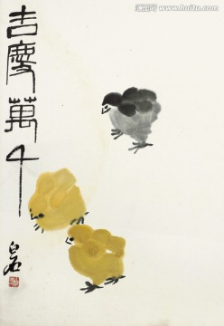 齊白石繪畫作品高清圖