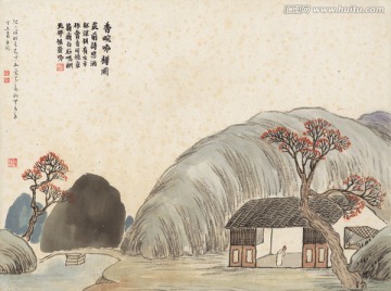 石門(mén)二十四景圖香畹吟樽圖