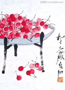 齊白石繪畫作品高清圖