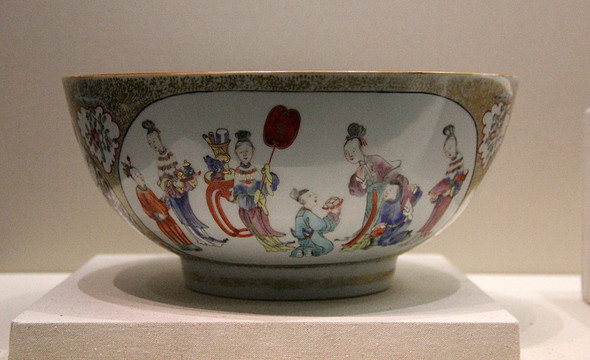 清代外销瓷 瓷碗