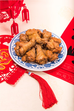 春节团圆饭 炖鸡翅
