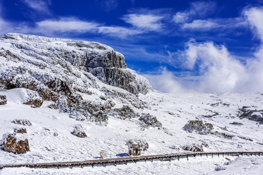 轿子顶 昆明轿子雪山