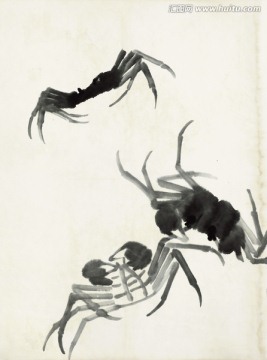 齊白石 魚蝦蟹高清作品