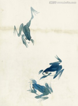 齊白石 魚(yú)蝦蟹高清作品