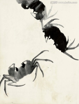 齊白石 魚蝦高清作品