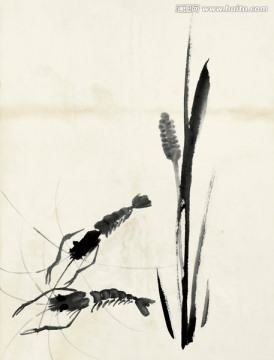 齊白石 魚蝦圖冊(cè)高清作品