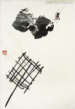 齊白石繪畫作品高清圖