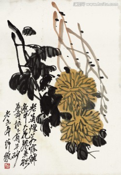 齊白石繪畫作品高清圖