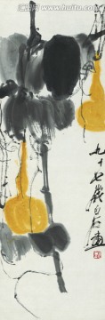 齊白石福祿雙全圖