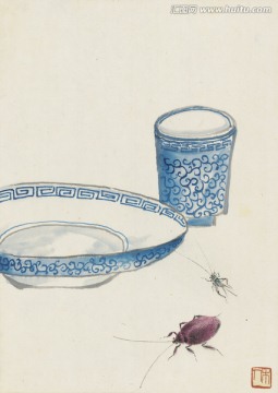 齊白石繪畫作品高清圖