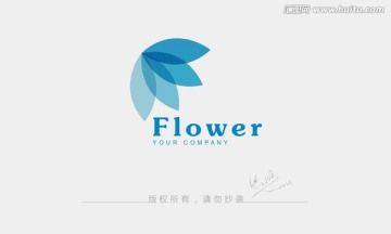 花logo 时尚logo