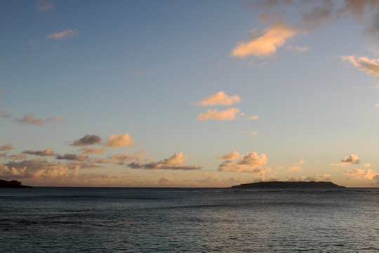 海上夕阳晚霞