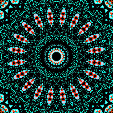 幾何花型
