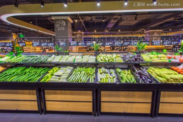 超市蔬菜区
