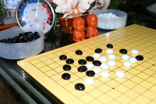 围棋 黑与白 对弈 布局 下棋