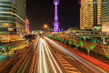 上海浦东夜景