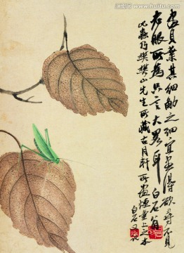 齊白石 昆蟲