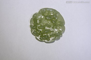 和田碧玉福禄寿玉璧