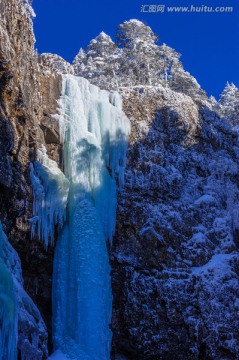 冰瀑 昆明轿子雪山