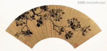 扇子中國(guó)畫高清