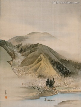 川端玉章 動(dòng)物山水冊(cè)
