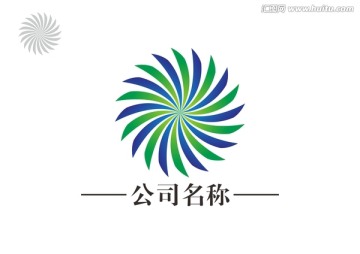 花logo