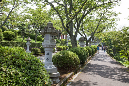 日本平和公园 日本园林园艺