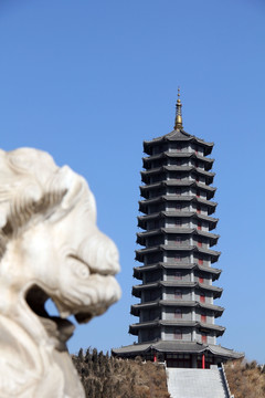 太原 龙泉寺 古塔