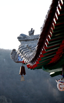 太原龙泉寺 房檐