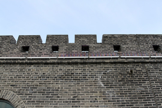 城墙 古建筑 青砖墙 灰砖墙